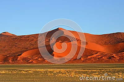 Sossusvlei, Namib Naukluft National Park, Namibia Stock Photo