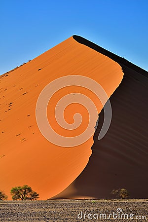 Sossusvlei, Namib Naukluft National Park, Namibia Stock Photo