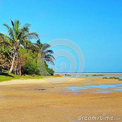Sotavento Beach in Fuerteventura Stock Photo