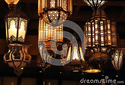 Souk In Abu Dhabi, UAE Stock Photo