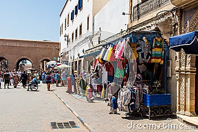The souk of Essaouira in Morocco Editorial Stock Photo