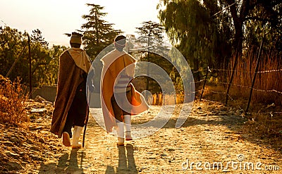 The soul of Lesotho people Editorial Stock Photo