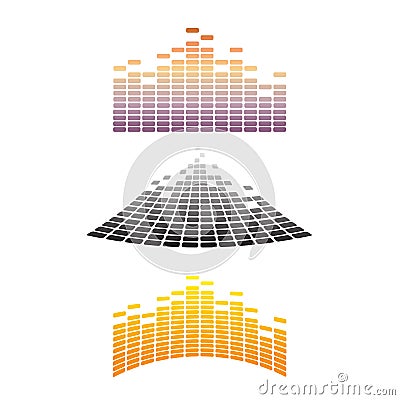 Sound & Audio Waves Vector Illustration
