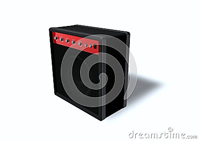 Sound box Cartoon Illustration