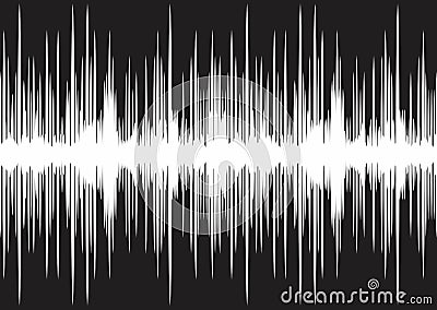 Sound wave Vector Illustration