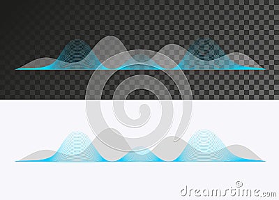 Sound wave Vector Illustration