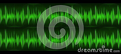 Sound Waves Stock Photo