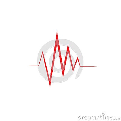 Sound waves vector illustration Vector Illustration