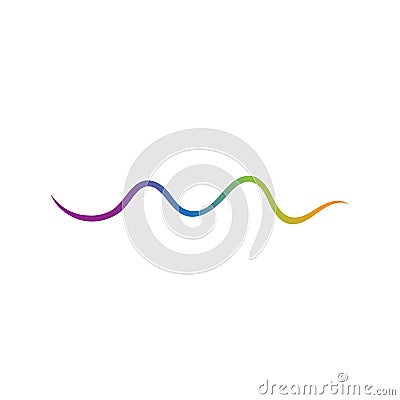 Sound waves illustration Cartoon Illustration