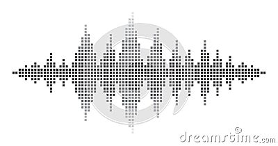 Sound Waves Vector Illustration