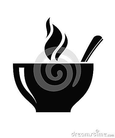 Soup icon Vector Illustration