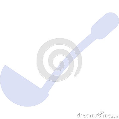 Soup ladle vector symbol cook spoon icon Vector Illustration