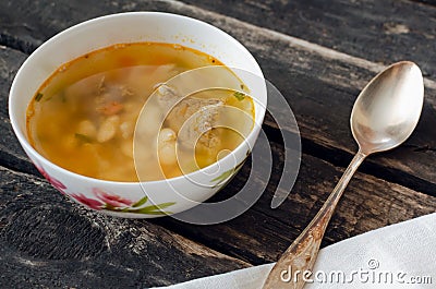 Soup. Stock Photo