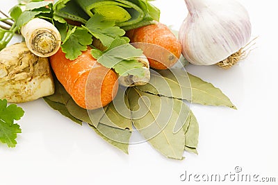 Soup vegetables Stock Photo