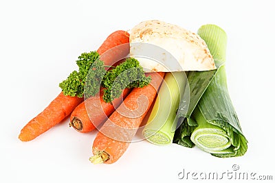 Soup vegetables Stock Photo