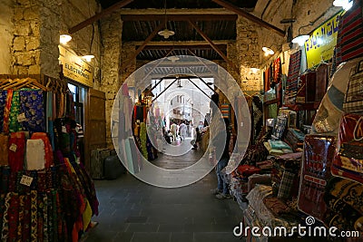 Souq Waqif in Doha, Qatar Editorial Stock Photo