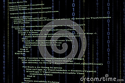 Source code Stock Photo