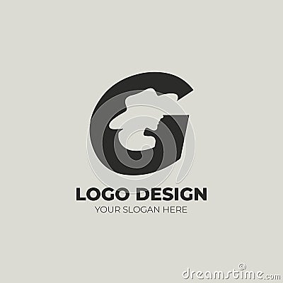 Free vector branding identity corporate vector logo a design Vector Illustration