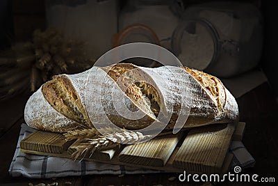 Sourdough bread Stock Photo