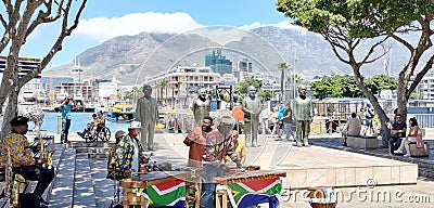 South Africa, Cape Town, Kaapstad, Victoria & Alfred Waterfront Editorial Stock Photo