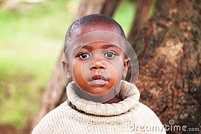 South African Child Editorial Stock Photo