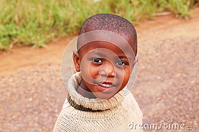 South African Child Editorial Stock Photo