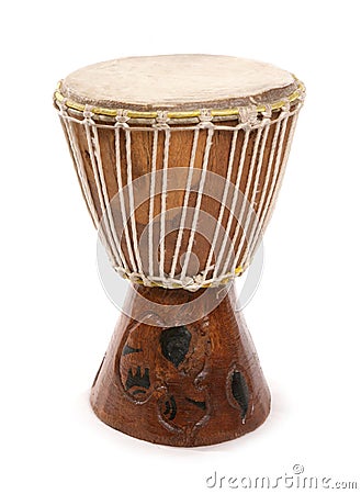 South African Drums cutout Stock Photo