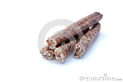 South African dry wurst Stock Photo