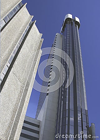 South African sky-scrapers Stock Photo