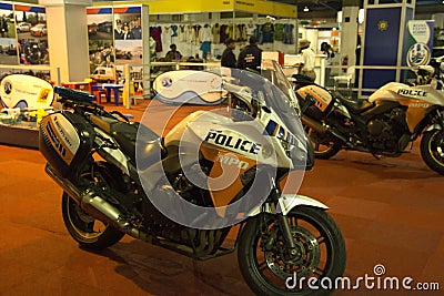 South African Traffic Police Motorbike Editorial Stock Photo