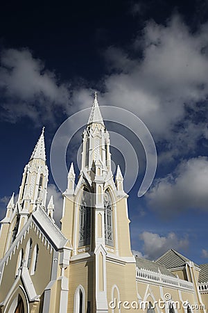 SOUTH AMERICA VENEZUELA ISLA MARGATITA CATEDRAL Editorial Stock Photo