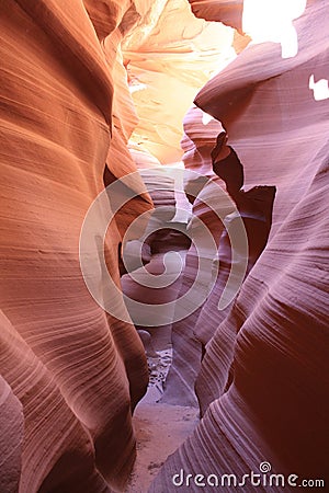 South Antelope Canyons Stock Photo