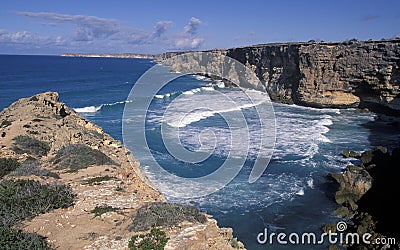 South Australia cliffs Stock Photo