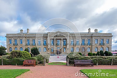 South Ayrshire Council`s Municipal Buildings Wellington Square Editorial Stock Photo