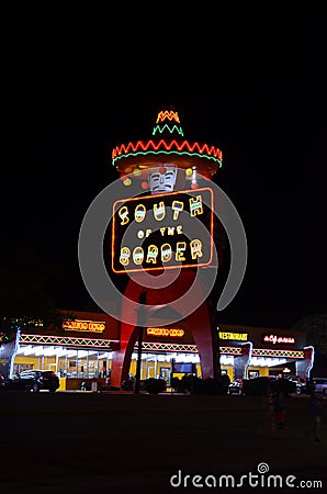 South Of The Border Sign Editorial Photo | CartoonDealer.com #46615835