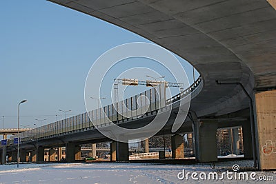 South bridge viaduct Stock Photo