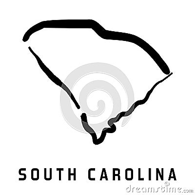 South Carolina Vector Illustration
