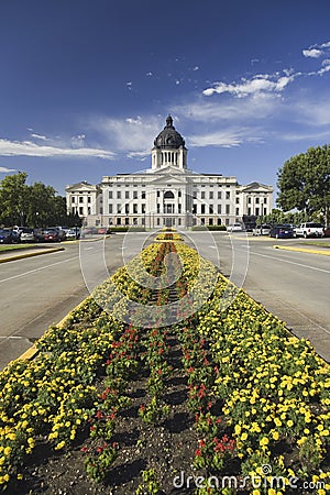 South Dakota State Capitol Editorial Stock Photo