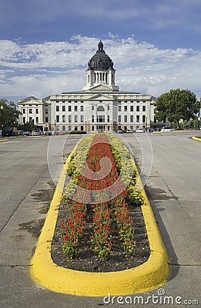 South Dakota State Capitol Editorial Stock Photo