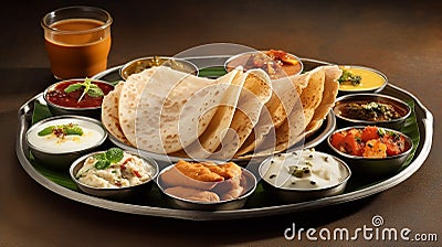 South Indian Morning breakfast Stock Photo