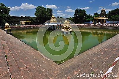 South Indian TEmple Stock Photo