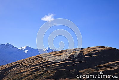 South Island Landscape, New Zealand Stock Photo