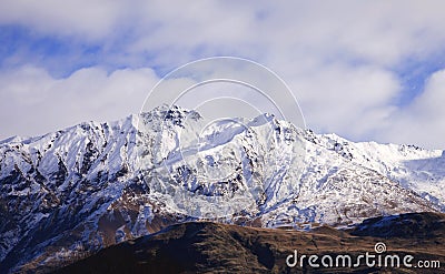 South Island Landscape, New Zealand Stock Photo