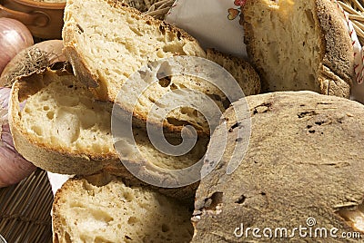 South italian bread Stock Photo