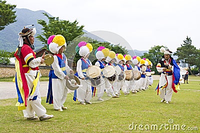 South Korean folklore Editorial Stock Photo