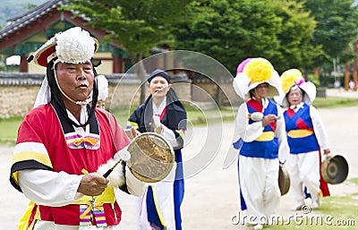 South Korean folklore Editorial Stock Photo