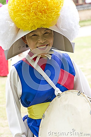 South Korean folklore Editorial Stock Photo