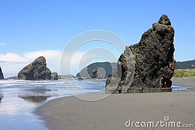 South Oregon Pacific Coast Stock Photo