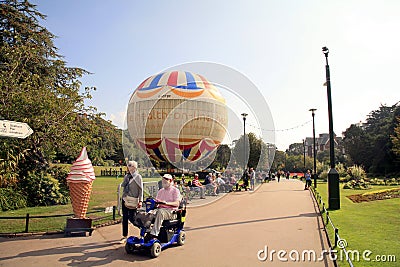 South park, Bournemouth, Dorset. Editorial Stock Photo