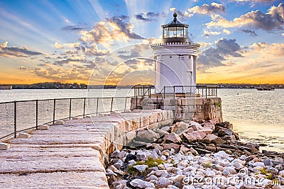 South Portland, Maine, USA Stock Photo